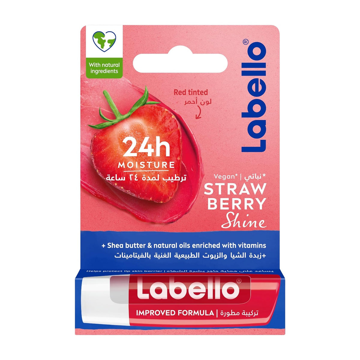 Nivea Labello baume à lèvres Fraise 4,8 g