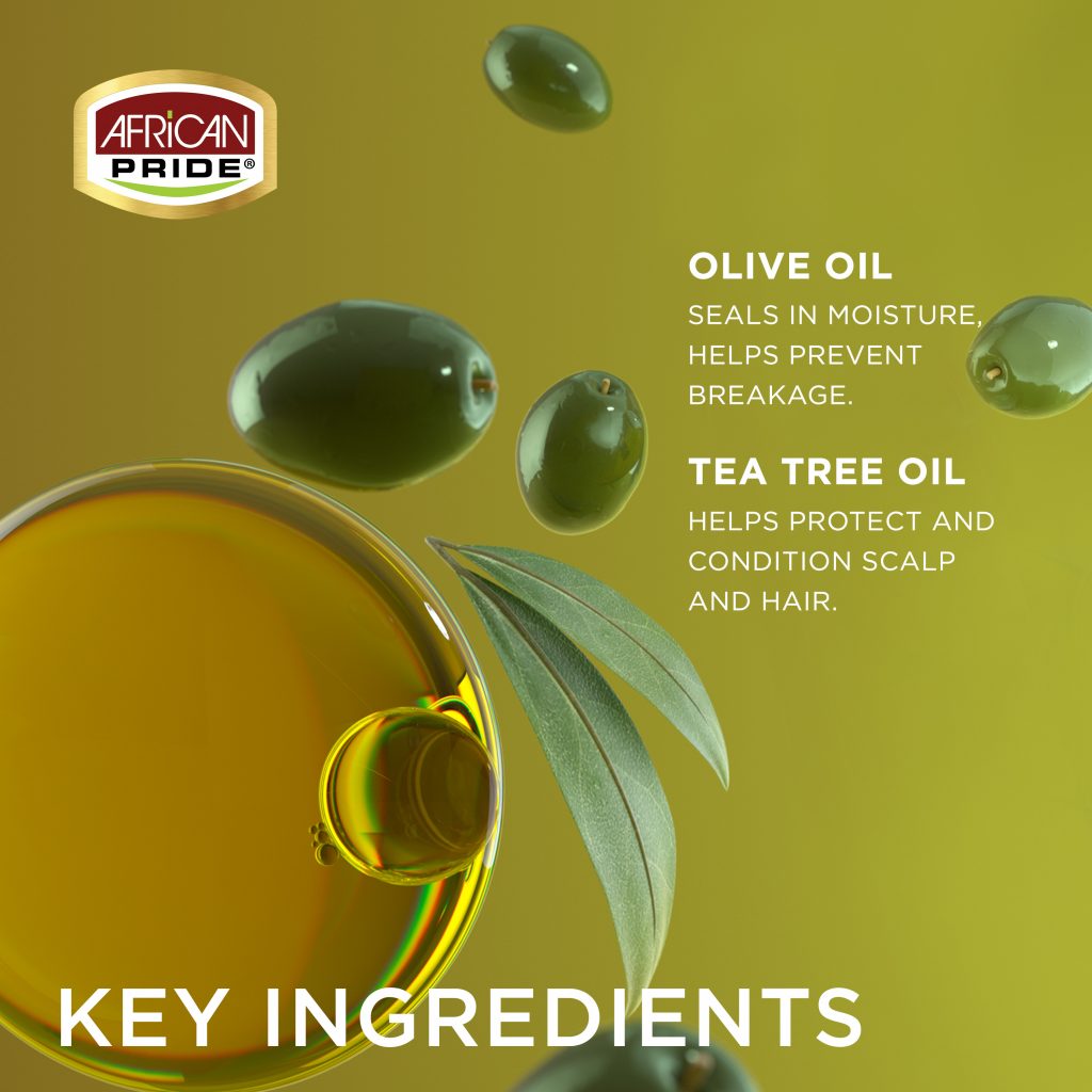 African Pride Olive Miracle crème sans rinçage à l'huile d'olive