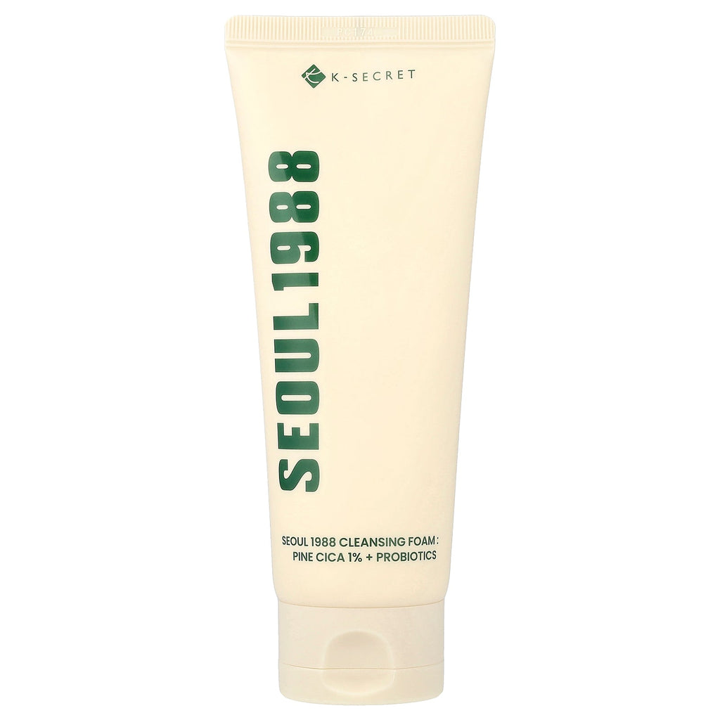 K-Secret Seoul 1988 mousse nettoyante cica et probiotiques, 150 ml · photo 1