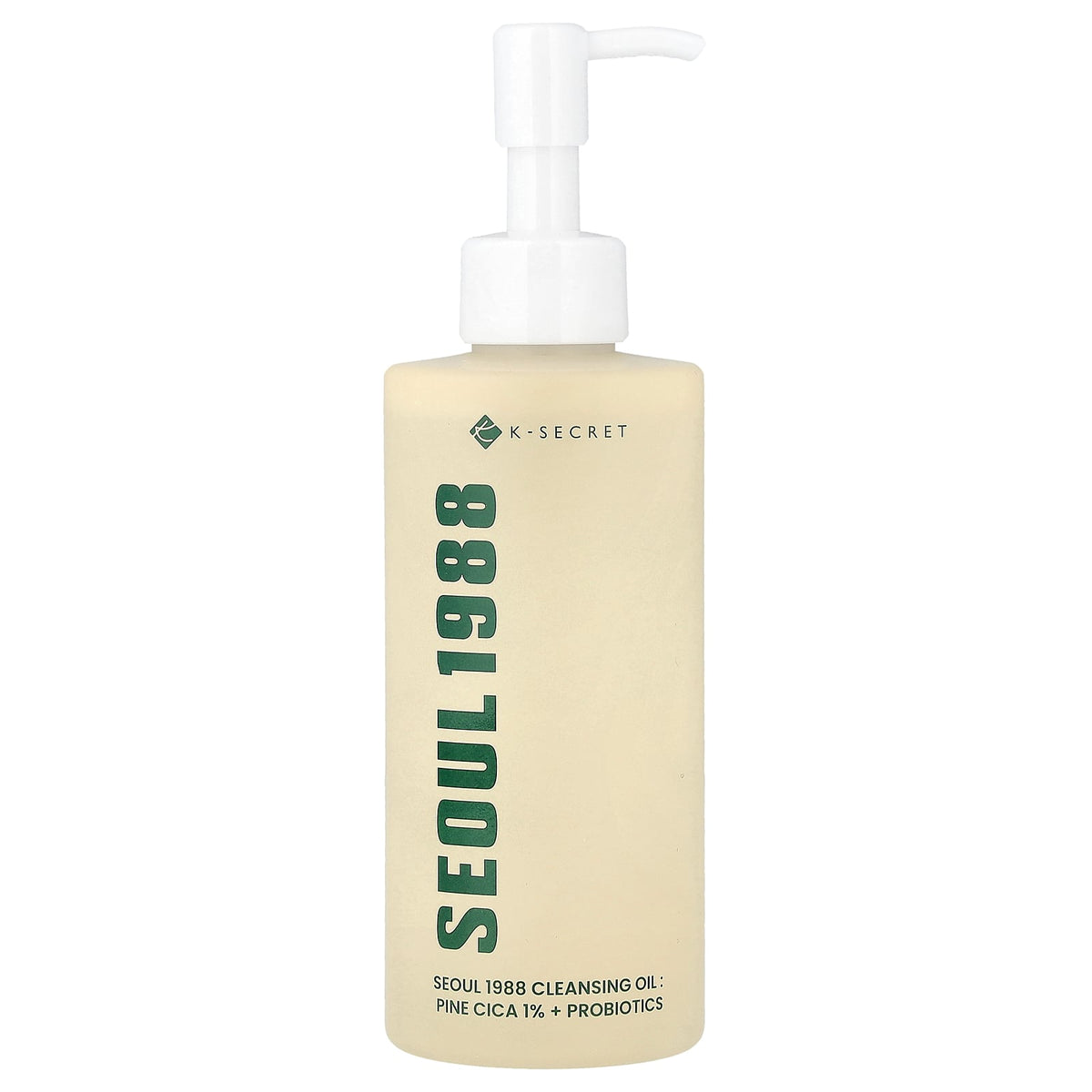 K-Secret Seoul 1988 huile nettoyante cica et probiotiques, 200 ml · photo 1