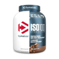 Dymatize ISO100 isolat de whey hydrolysé – 5 lb (2,27 kg), Chocolat gourmet, photo du produit seul sur fond blanc