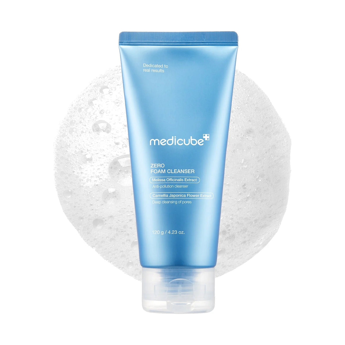 Nettoyant moussant Medicube Zero Foam Cleanser, tube de 120 ml, photo du produit seul