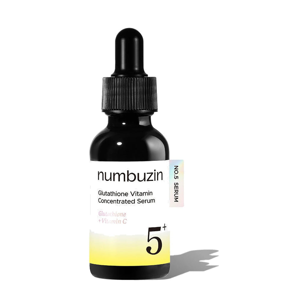 Sérum concentré Numbuzin No.5+ Glutathione Vitamin, flacon de 30 ml, photo du produit seul