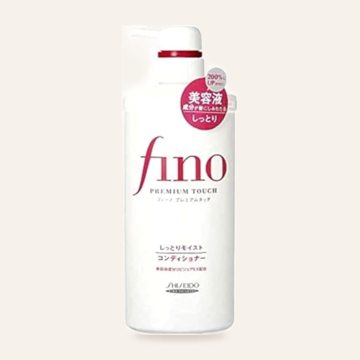 Shiseido Fino Premium Touch après-shampooing hydratant Moist 550 ml