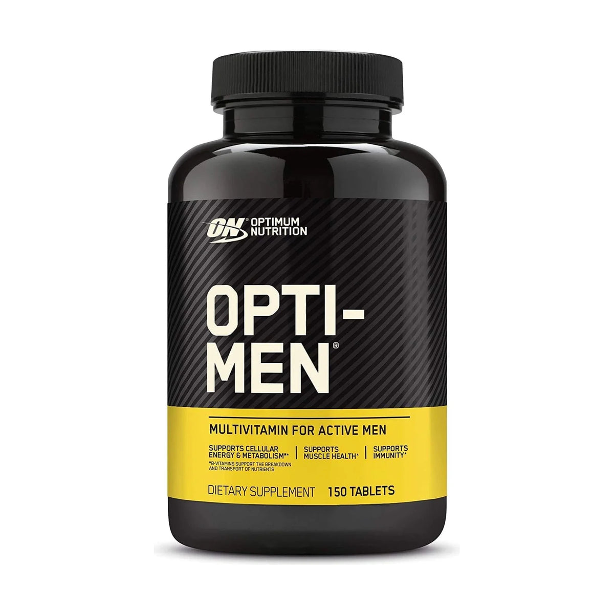 Optimum Nutrition Opti-Men multivitamines – 150 comprimés, photo du produit seul sur fond blanc