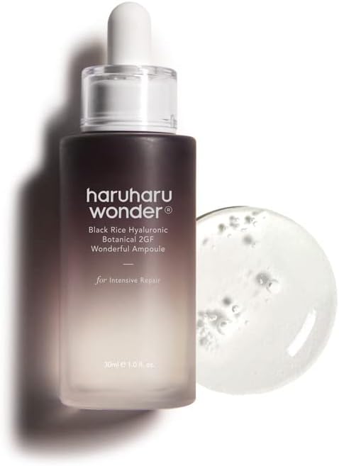 Haruharu Wonder Black Rice ampoule hyaluronique 2GF, 30 ml · photo 1