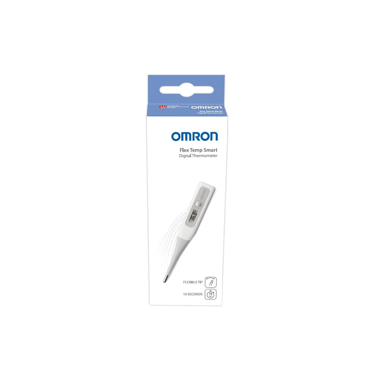 Omron Flex Temp thermomètre numérique, mesure en 10 secondes