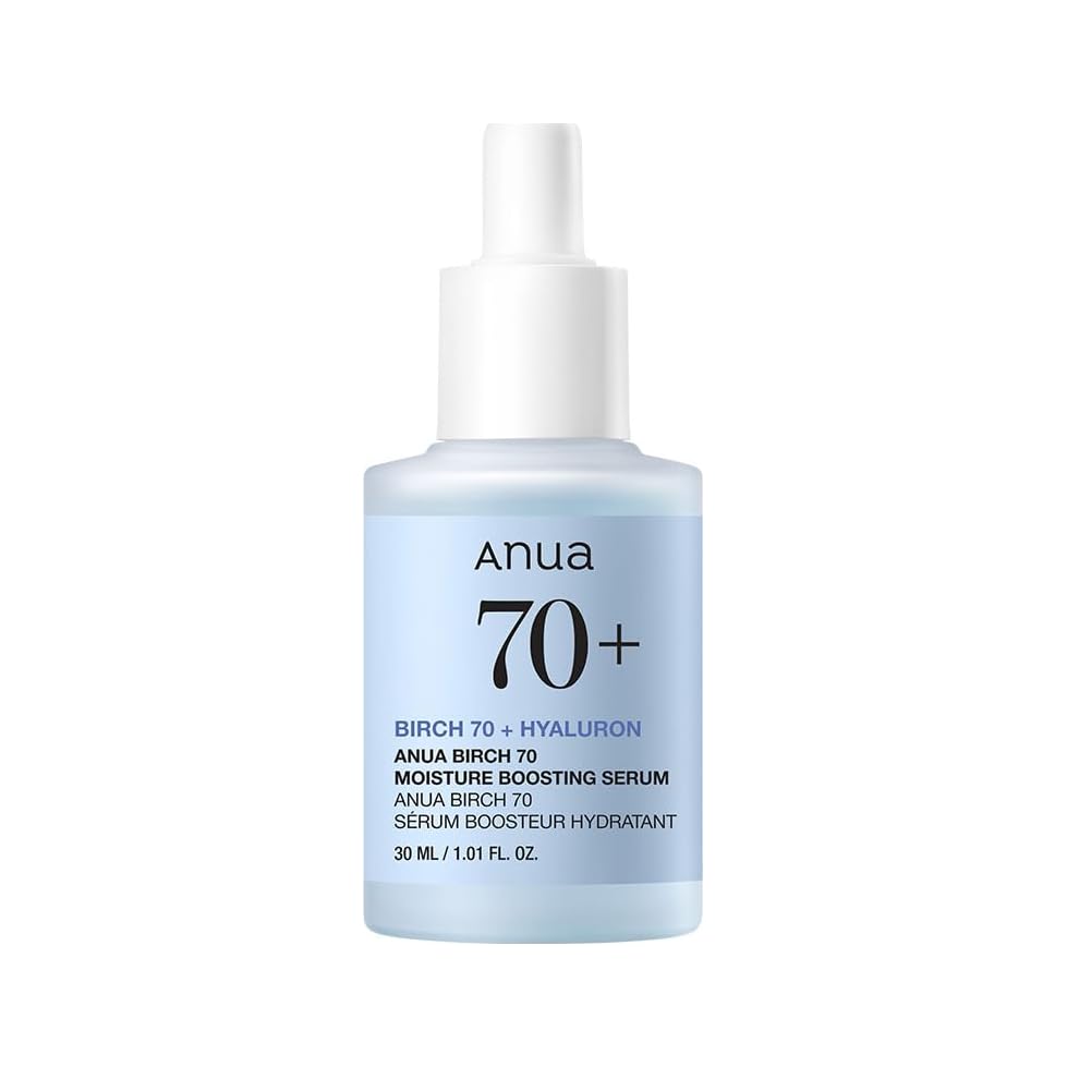 Anua Birch 70 sérum hydratant à l'eau de bouleau, 30 ml