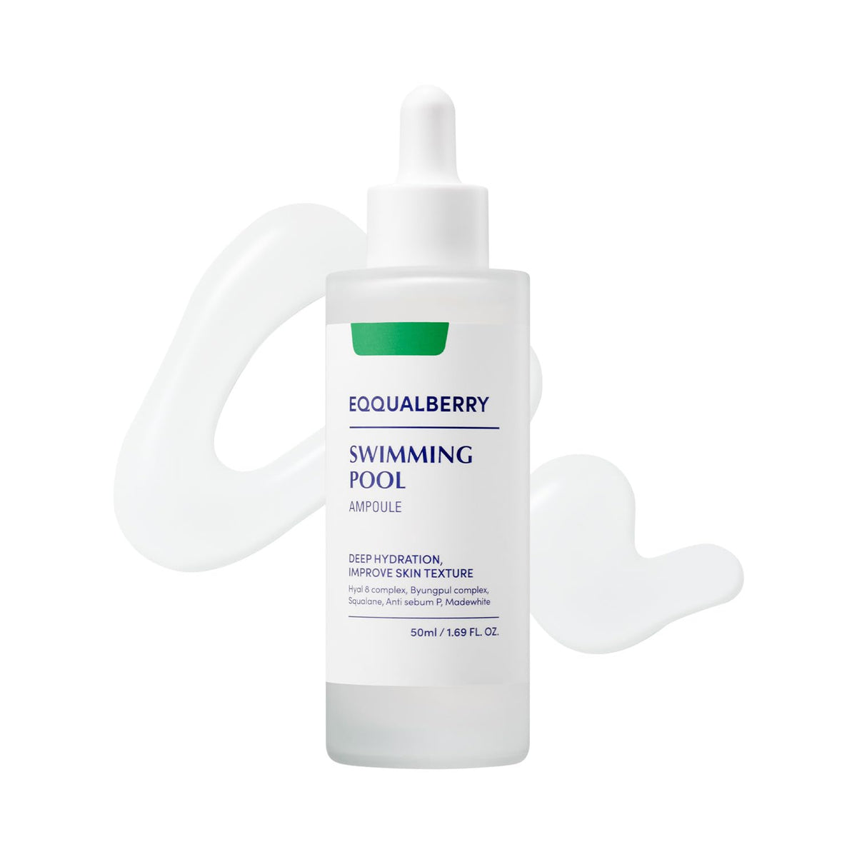 Eqqualberry Swimming Pool ampoule hydratante à l'acide hyaluronique, 50 ml · photo 1
