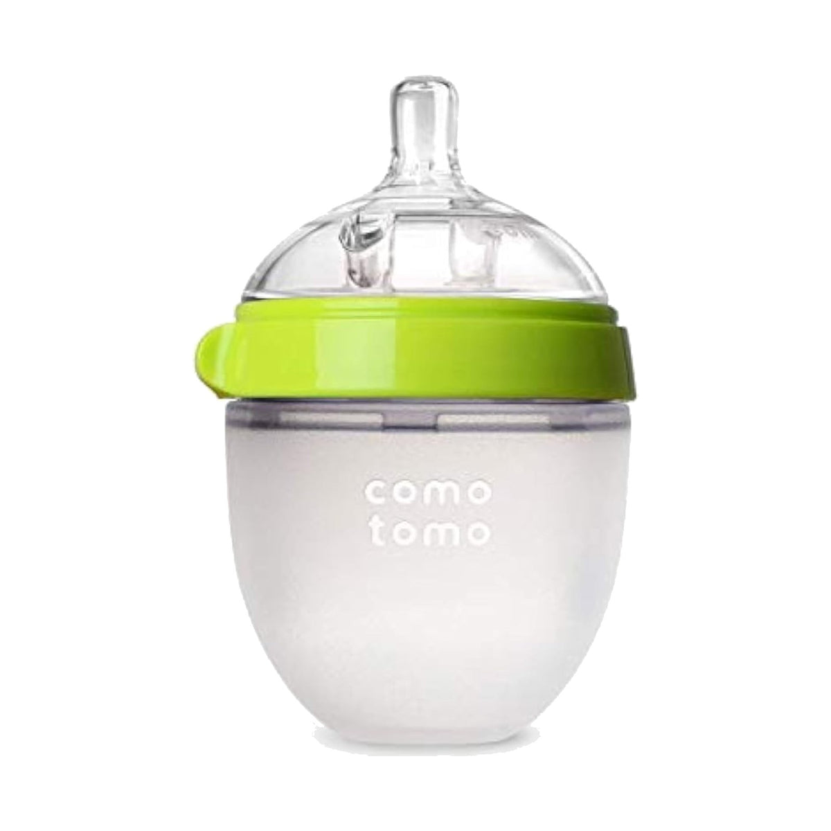 Comotomo biberon silicone souple 150 ml, vert