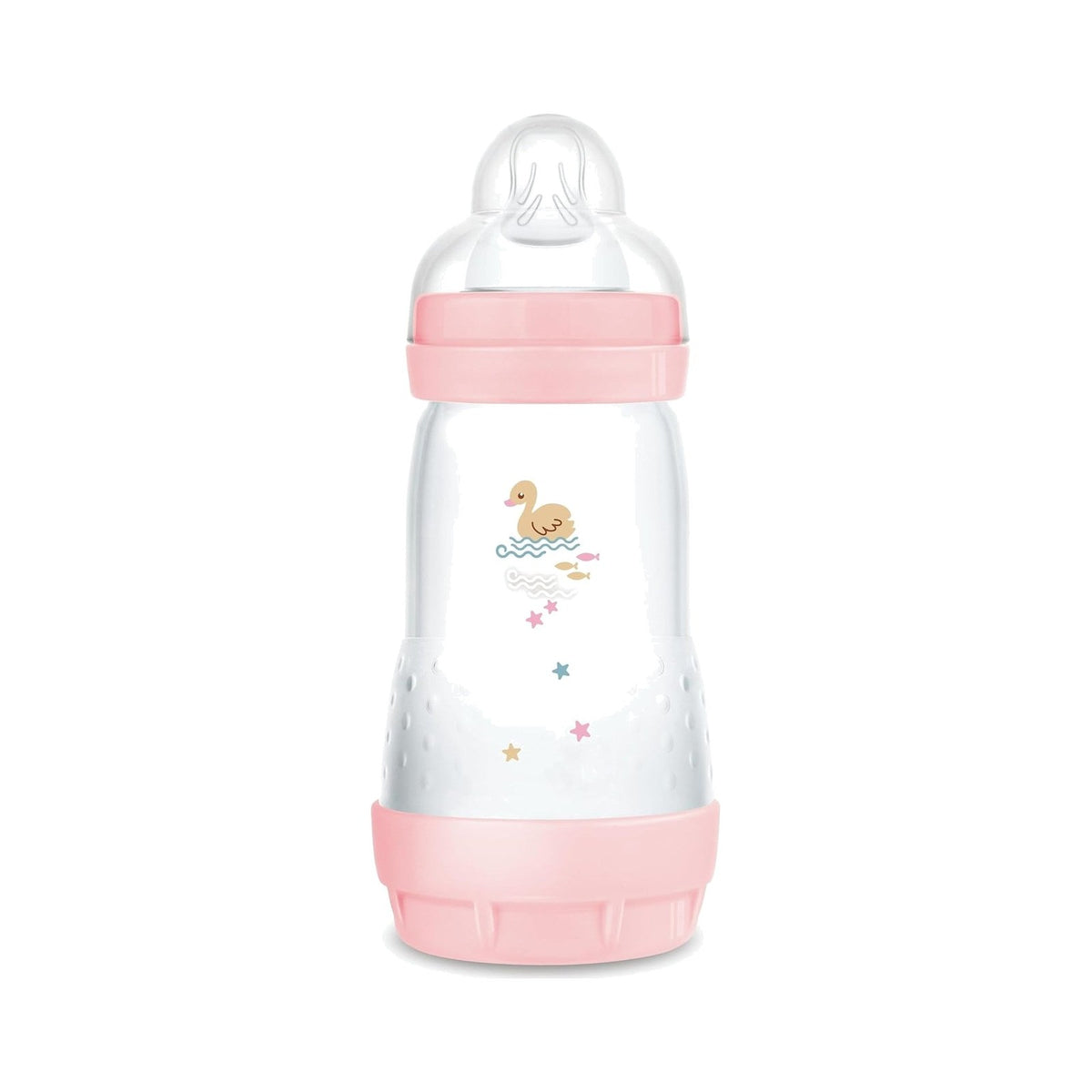 MAM Easy Start biberon anti-colique 260 ml (débit 2) / Rose