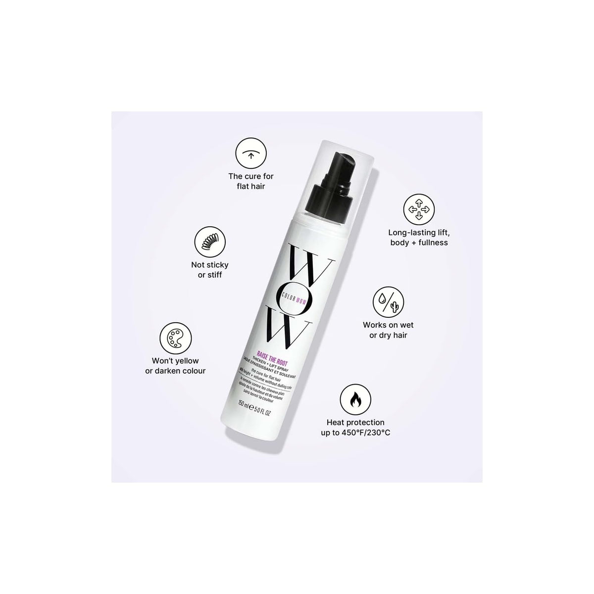 Color Wow Raise the Root spray volume racines 150 ml