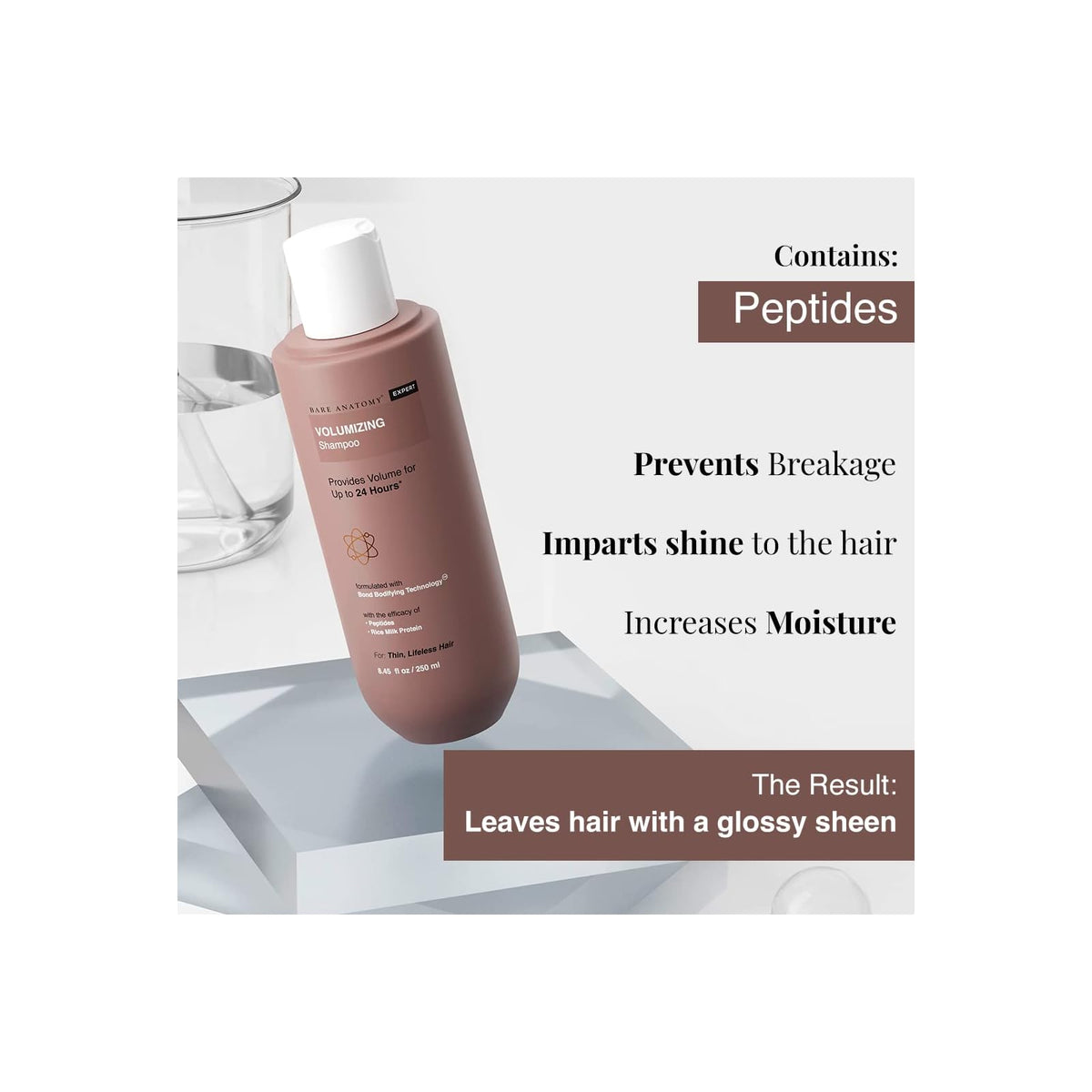 Bare Anatomy Expert Volumizing shampooing volume 250 ml