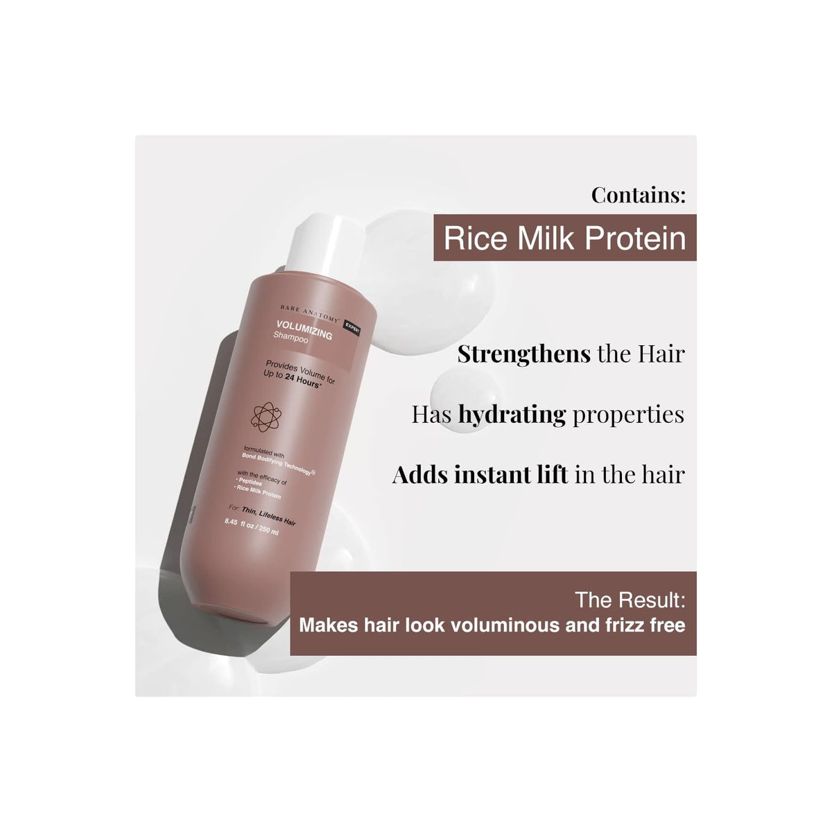 Bare Anatomy Expert Volumizing shampooing volume 250 ml