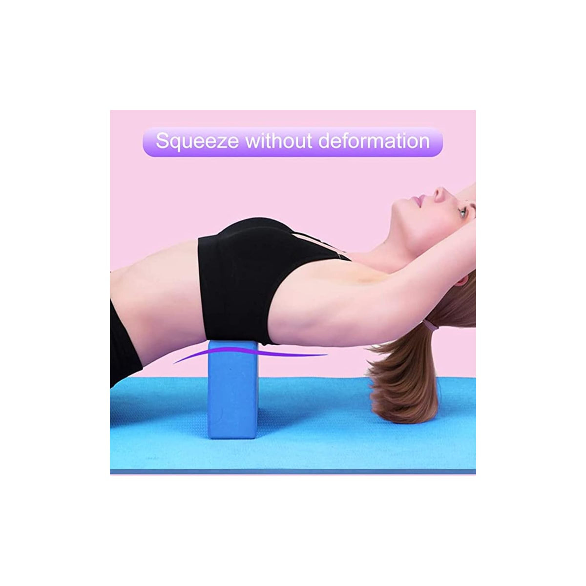 Sky-Touch blocs de yoga et Pilates en mousse EVA, la paire