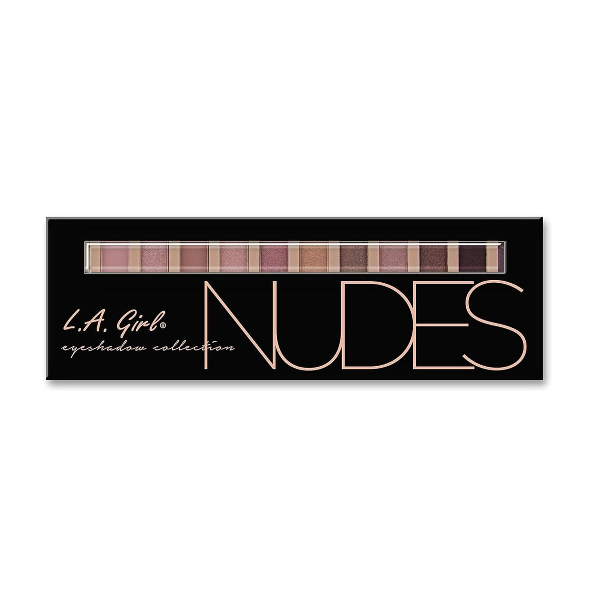 L.A. Girl Beauty Brick palette 12 fards nude