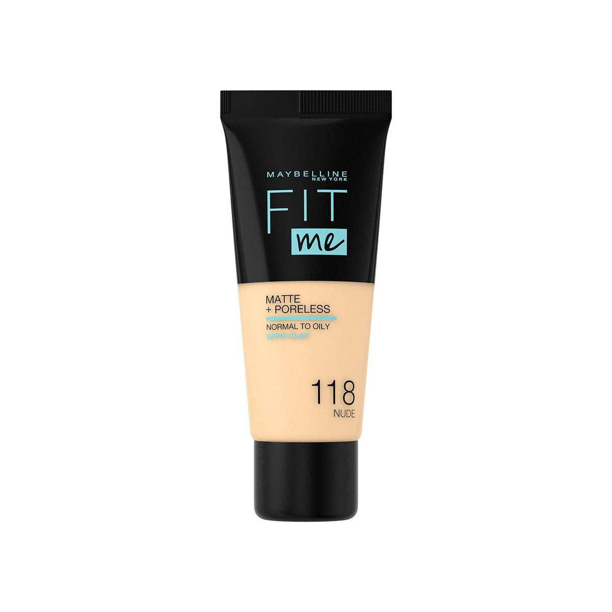 Maybelline Fit Me fond de teint mat, peau uniforme - 118 Light Beige