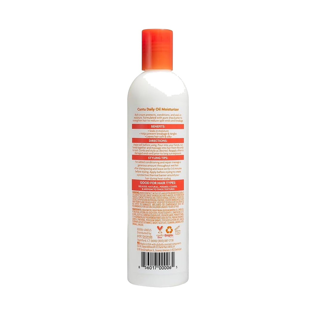 Cantu Daily Oil Moisturizer lotion hydratante pour cheveux 384 ml
