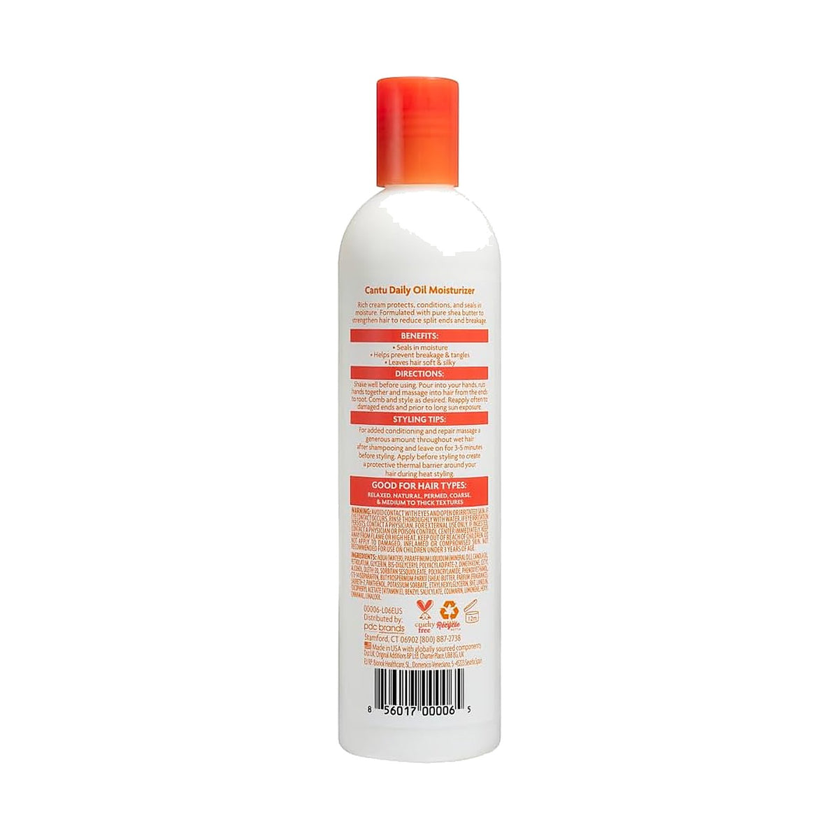 Cantu Daily Oil Moisturizer lotion hydratante pour cheveux 384 ml