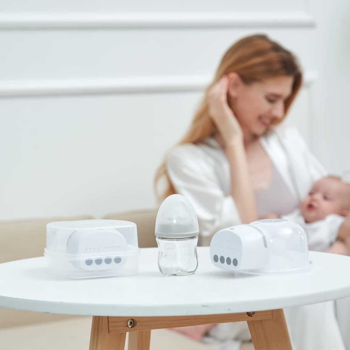 Bellababy tire-lait double mains libres portable