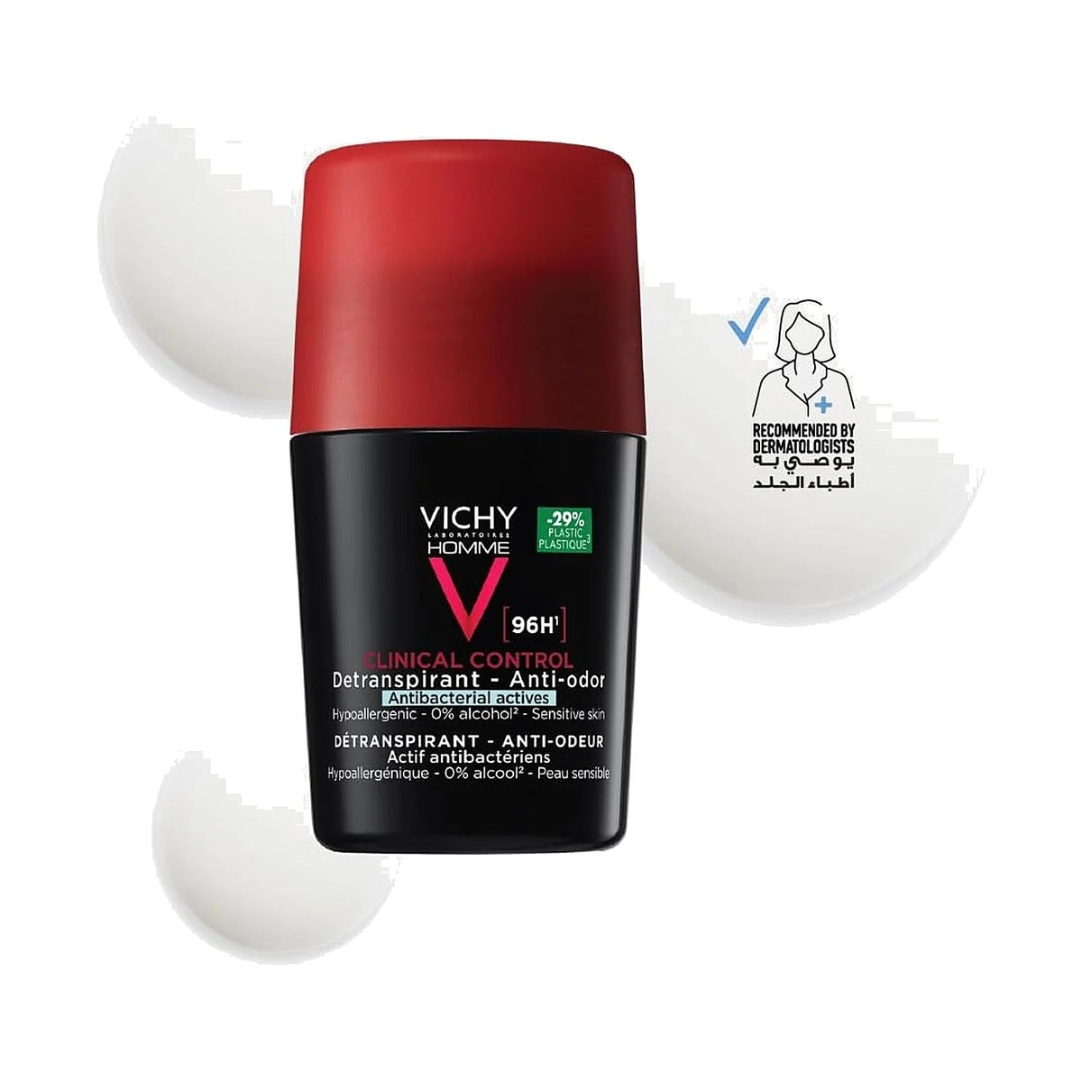 Vichy Homme déodorant Clinical Control 96 h 50 ml