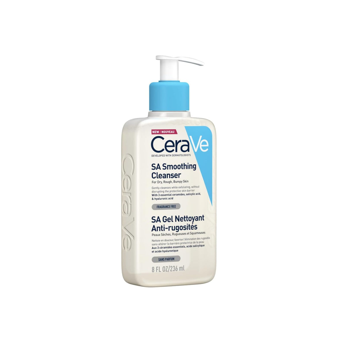 CeraVe SA gel nettoyant anti-rugosités 236 ml