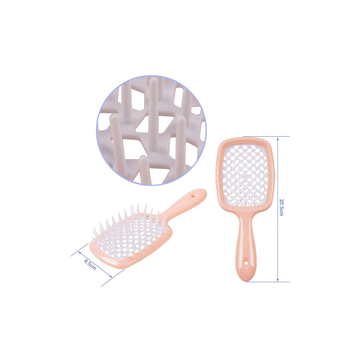 Brosse démêlante ajourée