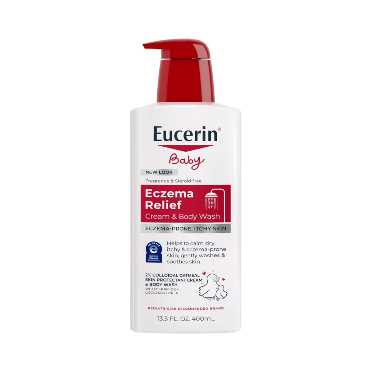 Eucerin Baby Eczema Relief gel lavant 400 ml