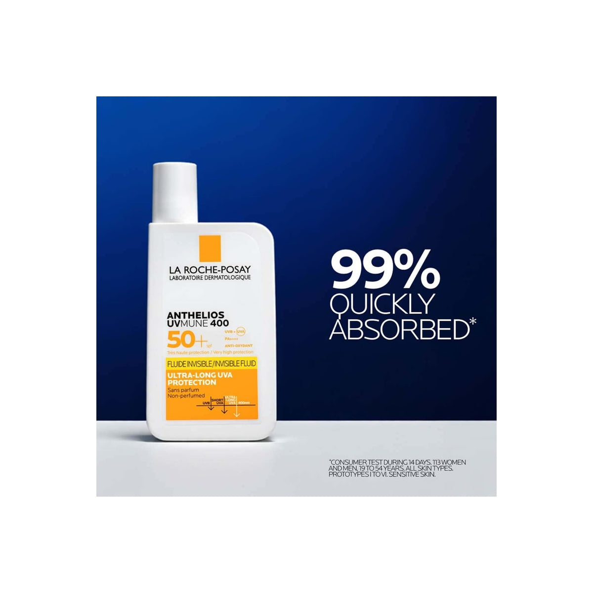 La Roche-Posay Anthelios UVMune 400 fluide invisible SPF 50+ 50 ml
