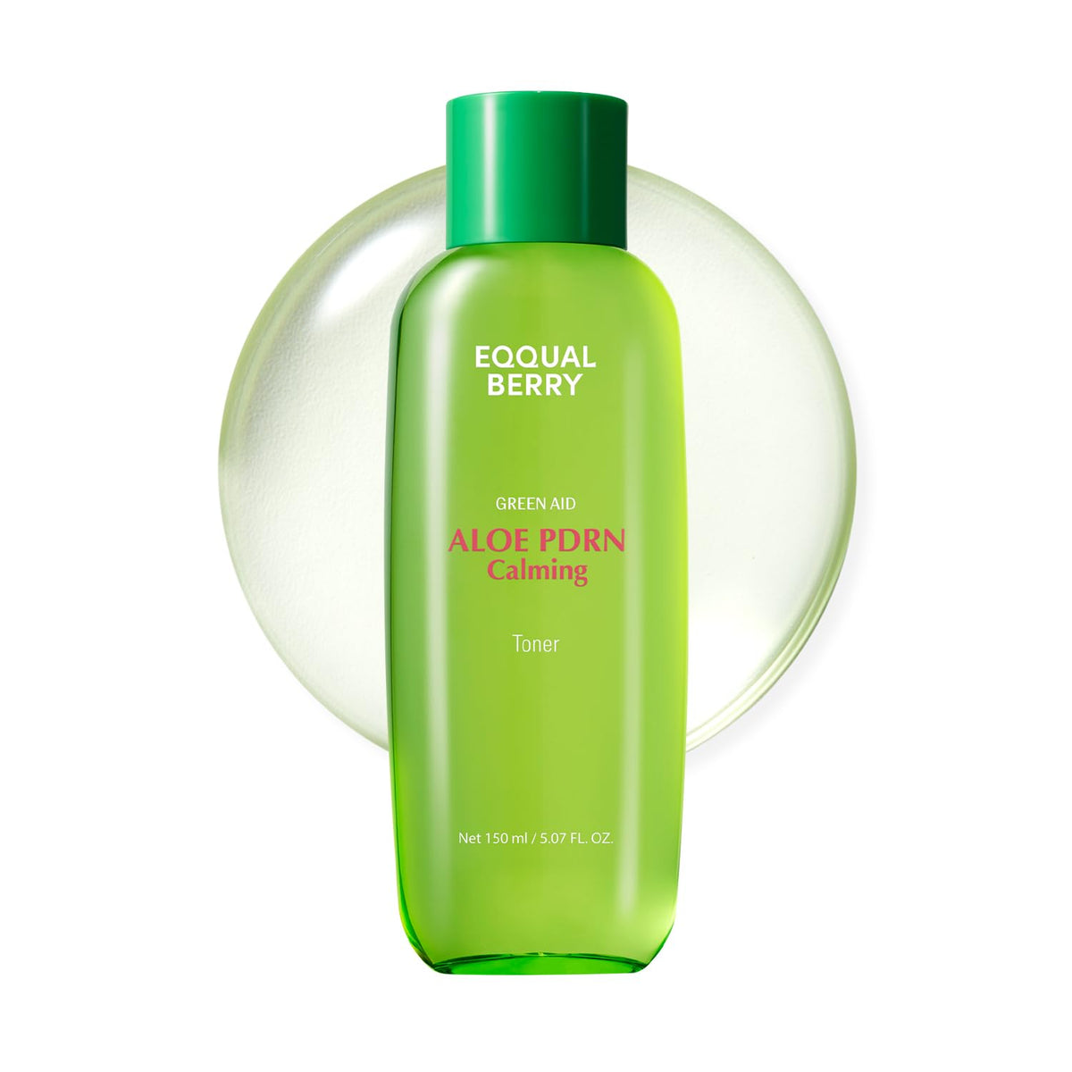 Eqqualberry Aloe PDRN toner apaisant à l'aloé vera, 150 ml · photo 1