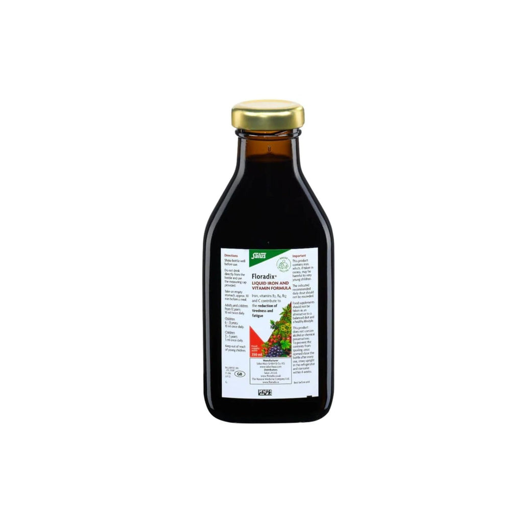 Floradix fer liquide aux plantes, 250 ml