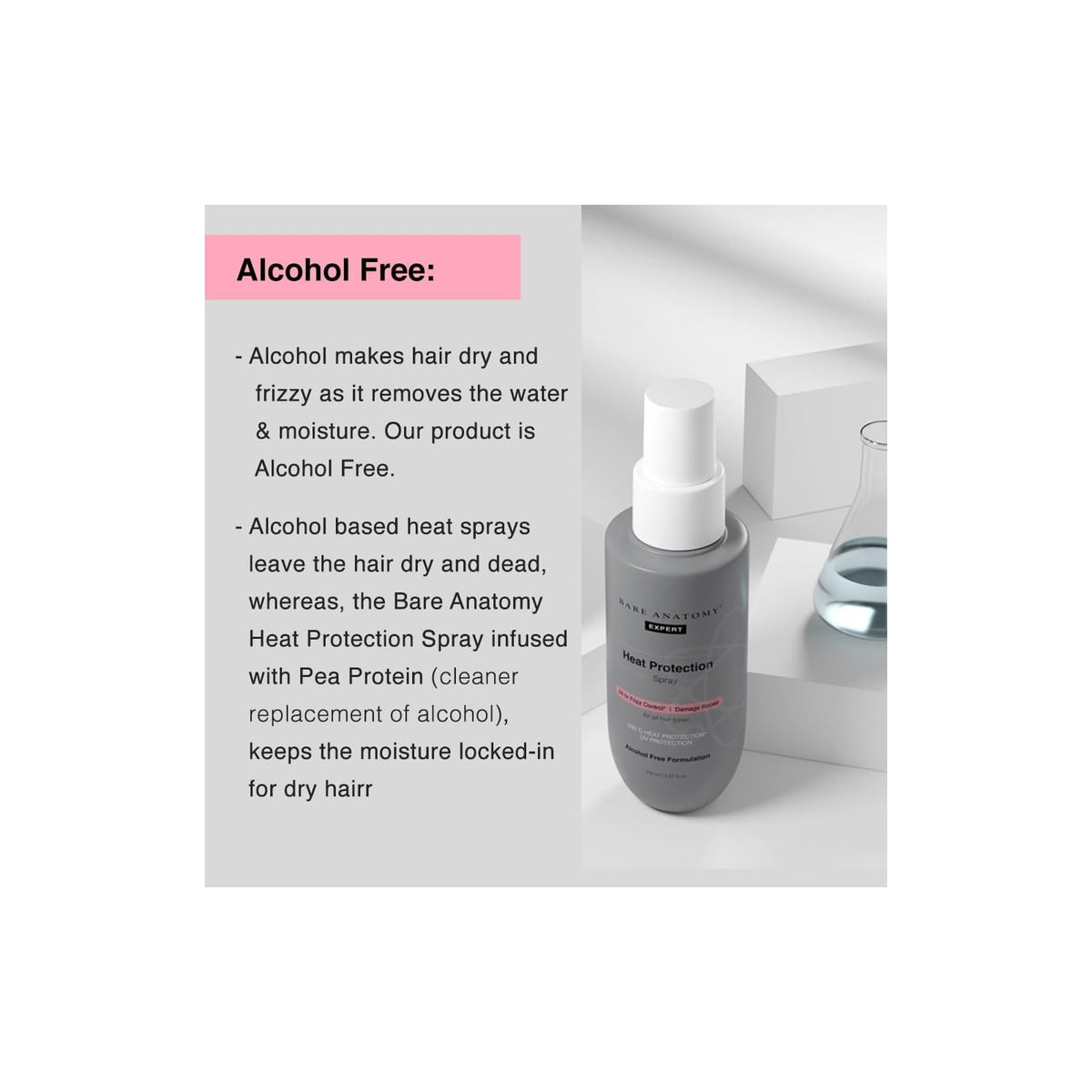 Bare Anatomy spray sérum thermoprotecteur 150 ml