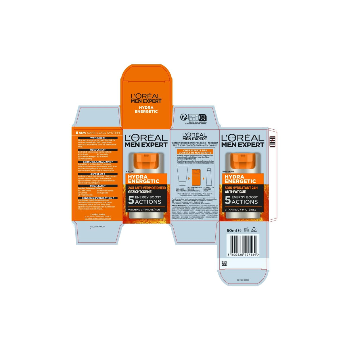 L'Oréal Men Expert Hydra Energetic crème hydratante 50 ml