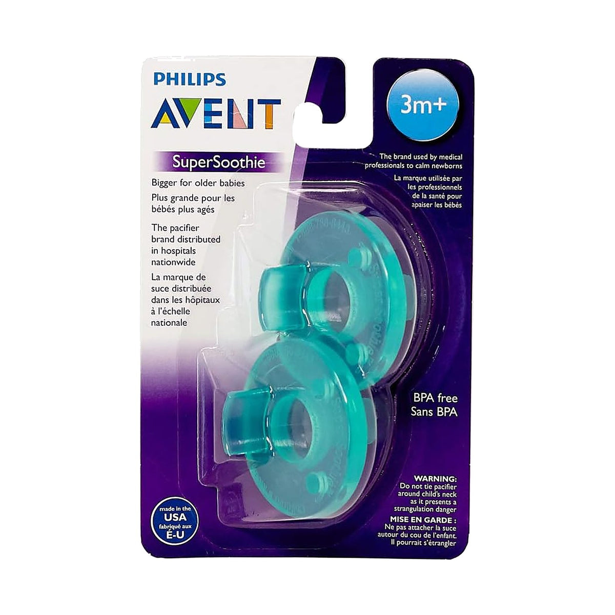 Philips Avent Soothie tétines silicone lot de 2, 3 à 18 mois