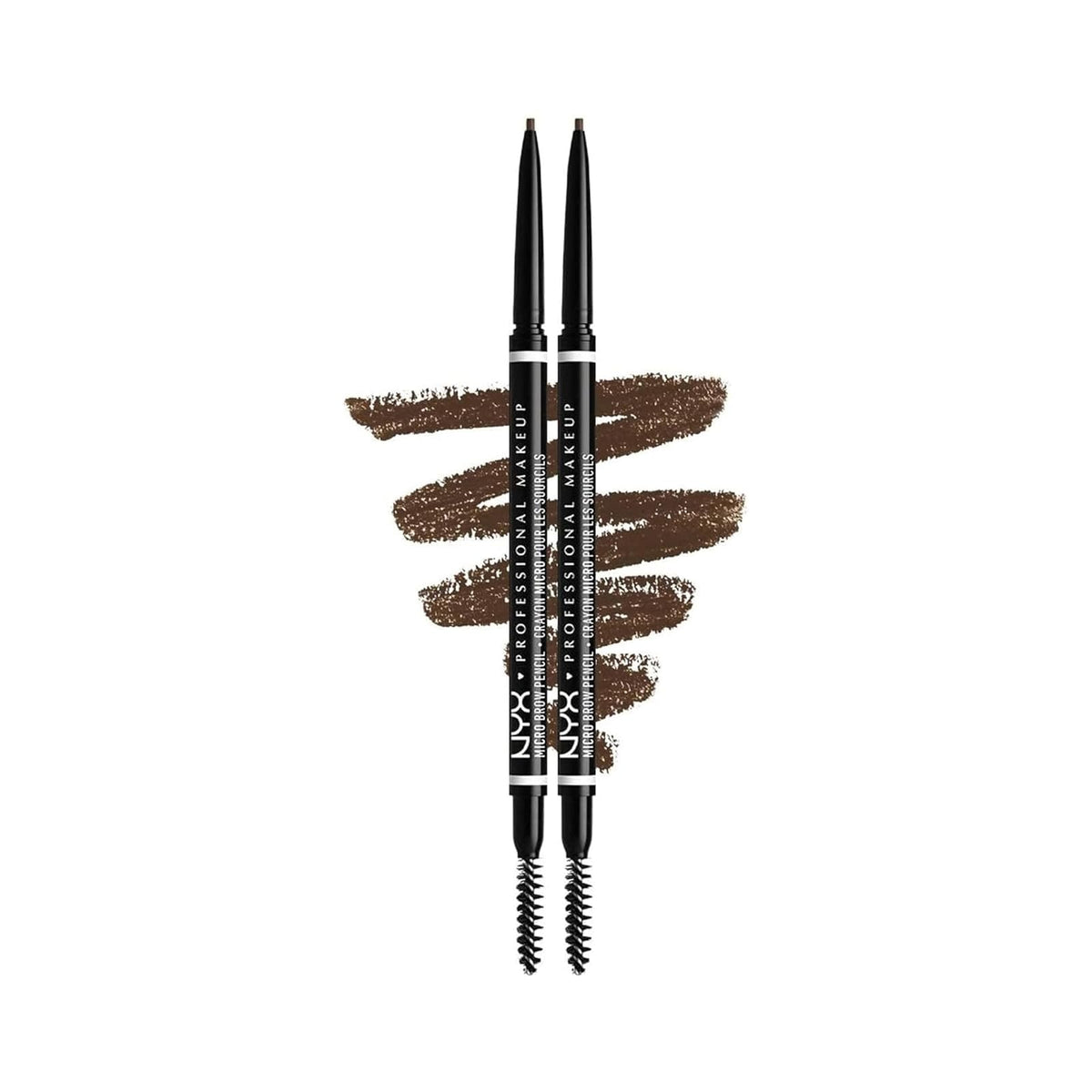 NYX Micro Brow crayon sourcils ultra fin, 0,09 g - Brunette