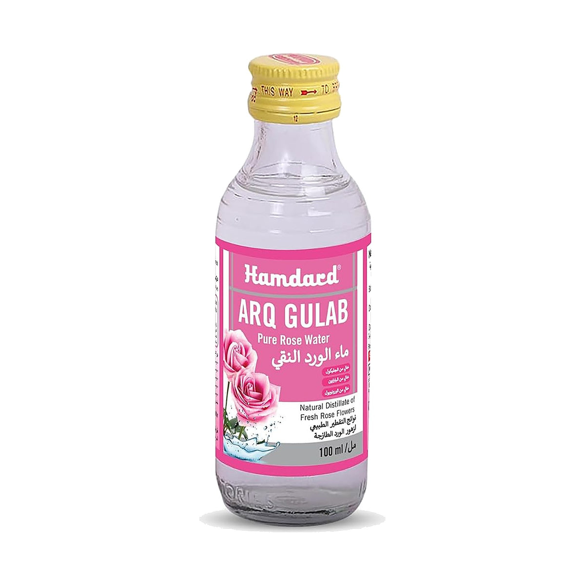 Hamdard Arq Gulab eau de rose pure 100 ml