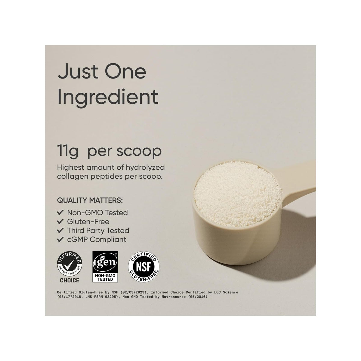 Sports Research peptides de collagène nature, 110 g