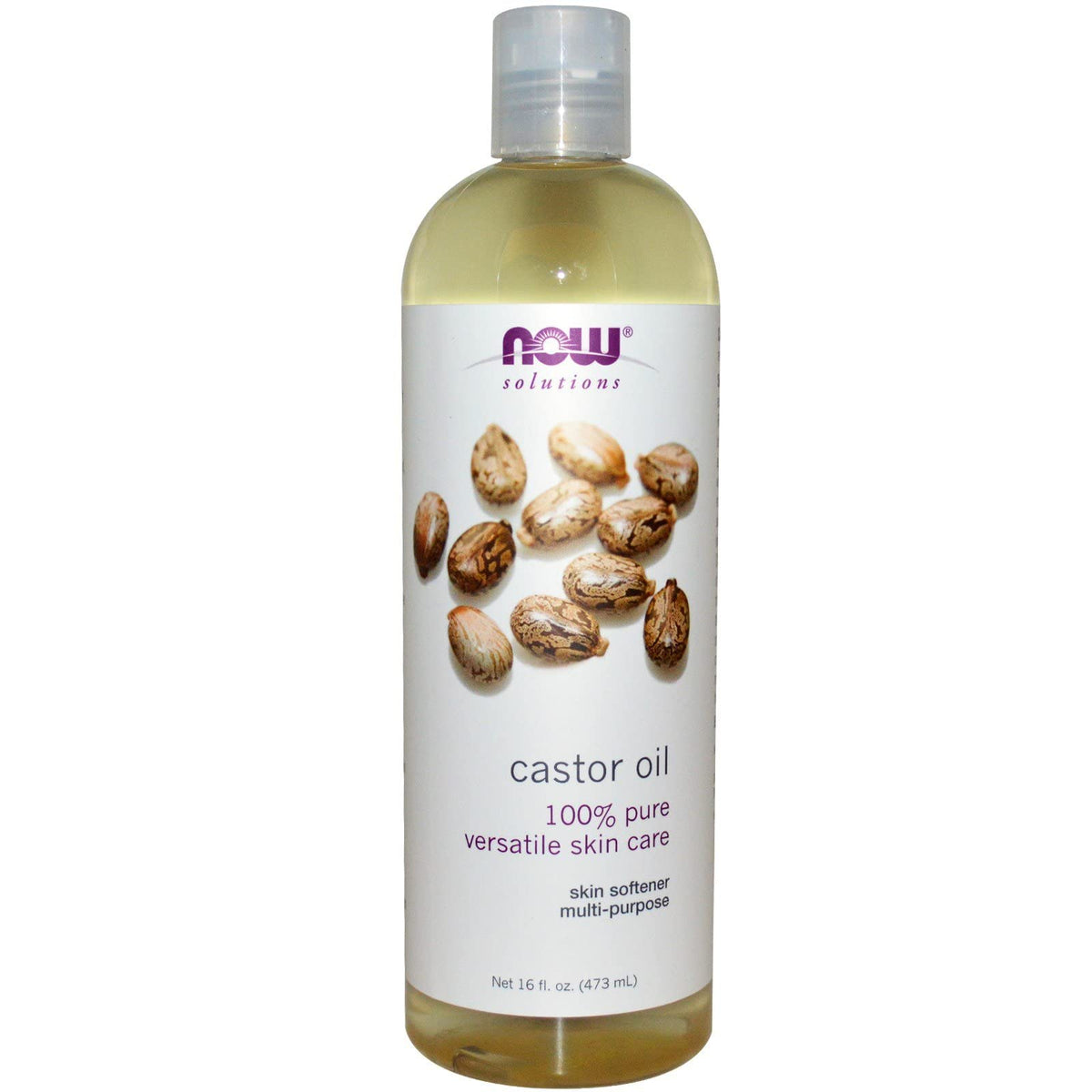 NOW Solutions huile de ricin pure pressée à froid