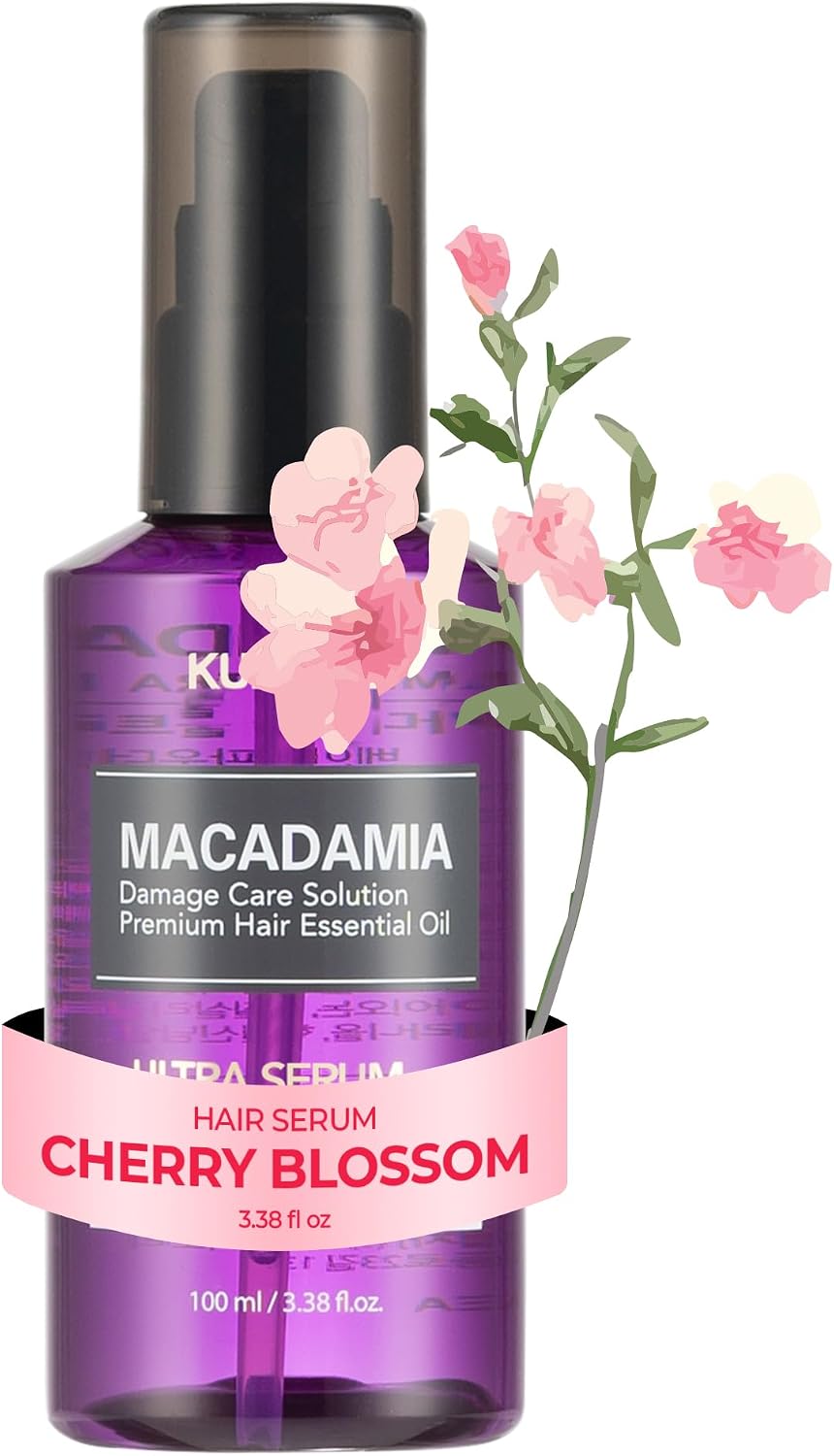 Kundal Macadamia sérum-huile cheveux Cherry Blossom 100 ml