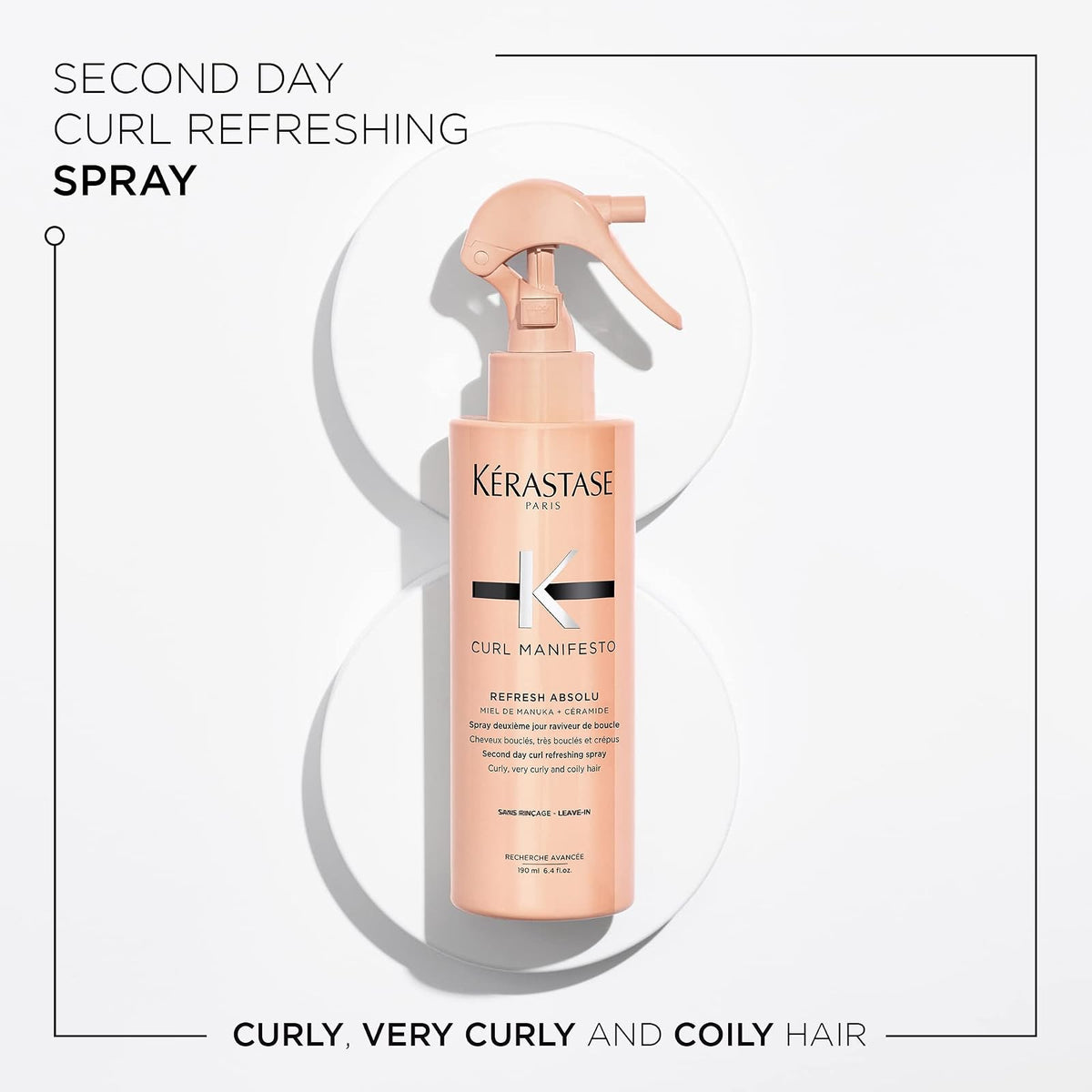 Kérastase Curl Manifesto Refresh Absolu spray ravive-boucles 190 ml