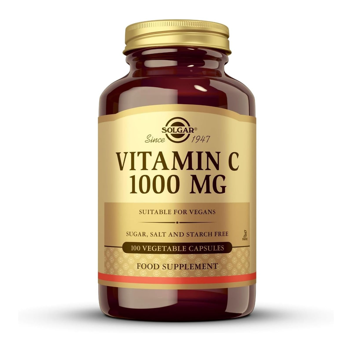 Solgar vitamine C 1000 mg, 100 gélules
