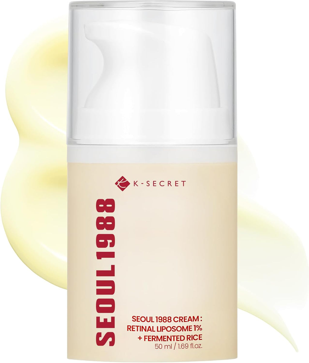 K-Secret Seoul 1988 crème rétinal 1 % et riz fermenté, 50 ml · photo 2