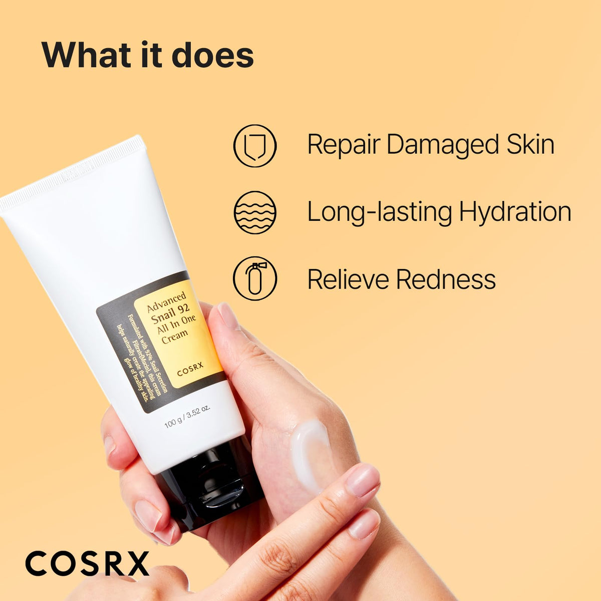 COSRX Advanced Snail 92 All in One crème, 100 ml