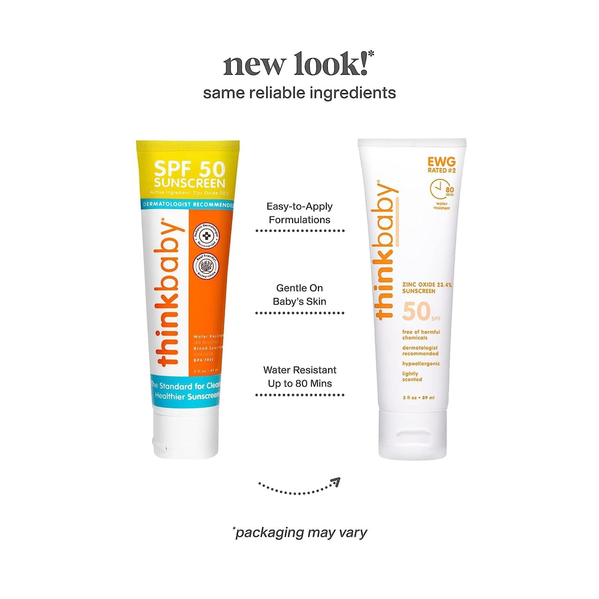 Thinkbaby crème solaire minérale SPF 50, 89 ml