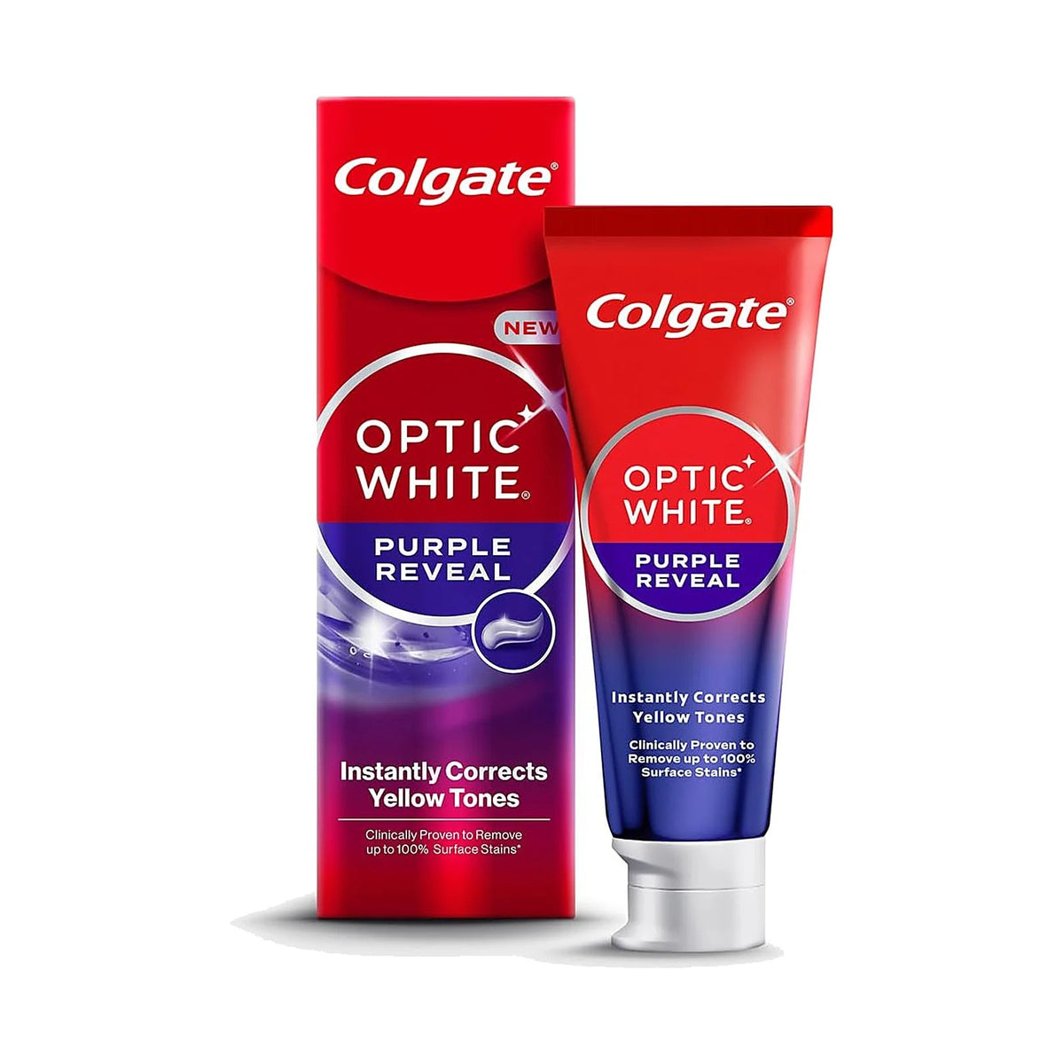 Colgate Optic White Purple Reveal 75 ml