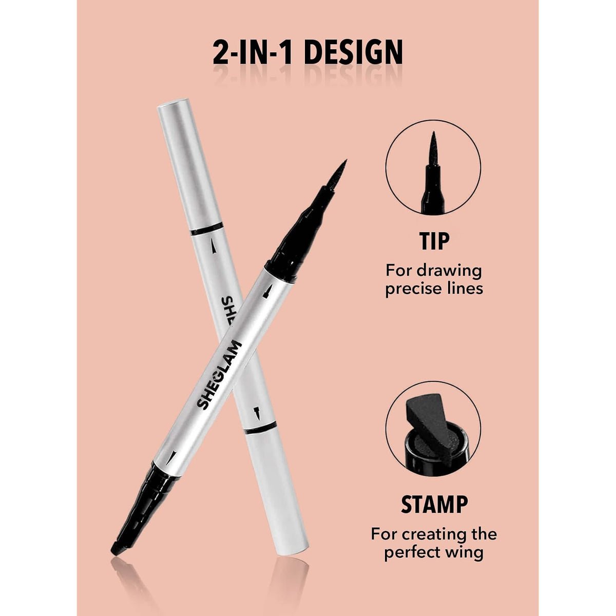 SHEGLAM Eye-liner feutre avec tampon · photo 1