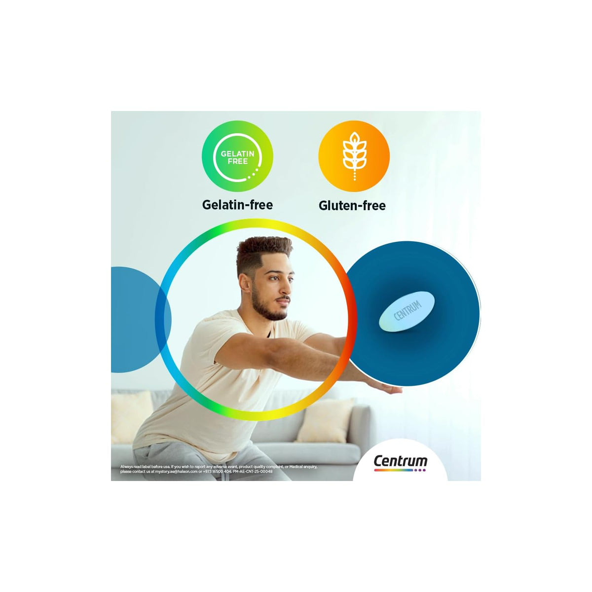 Centrum Men multivitamines, 30 comprimés