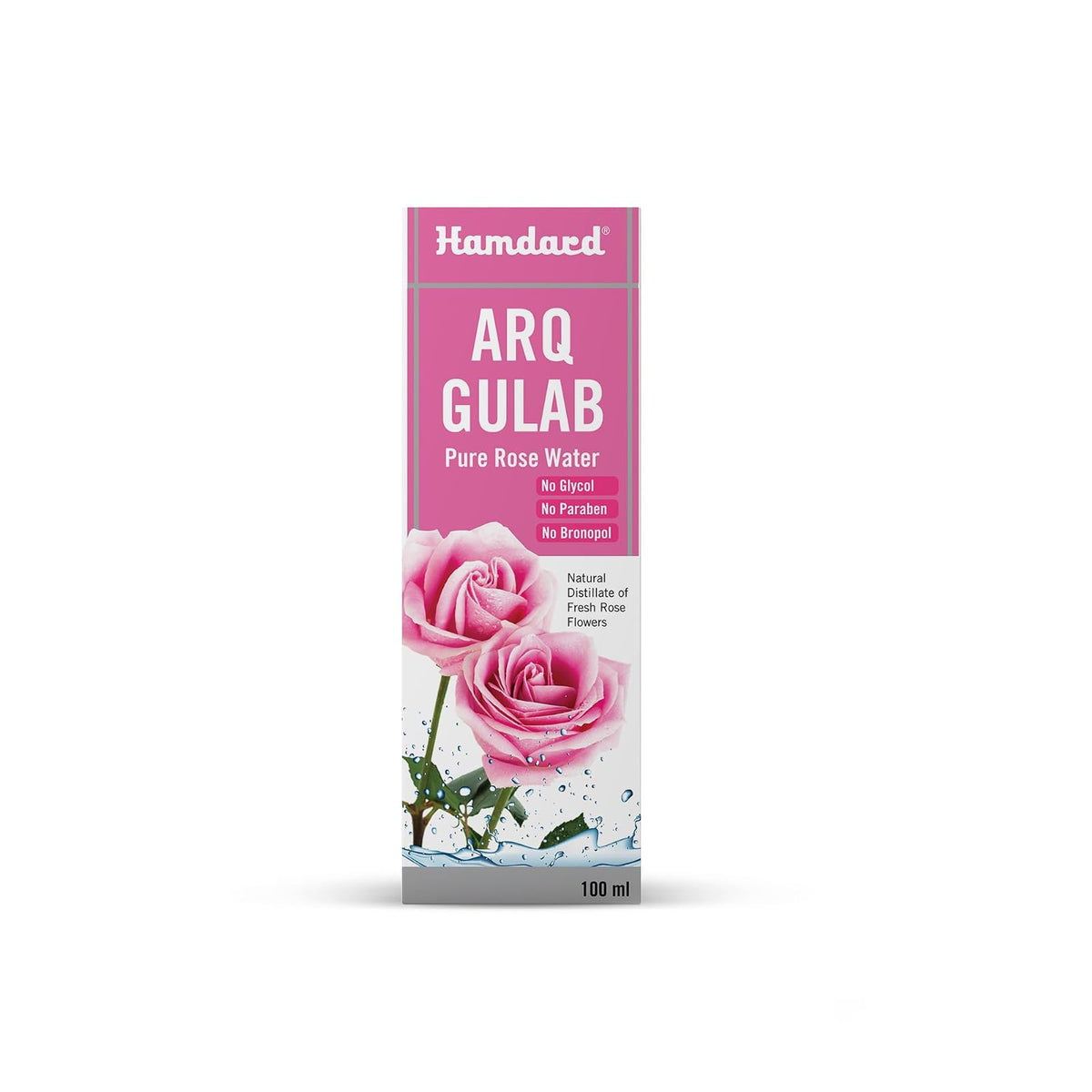 Hamdard Arq Gulab eau de rose pure 100 ml