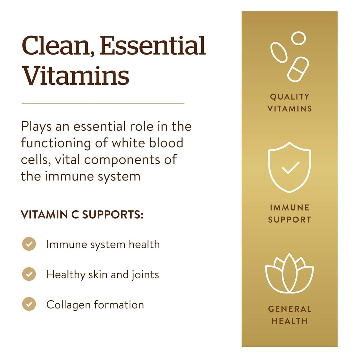 Solgar vitamine C 1000 mg, 100 gélules