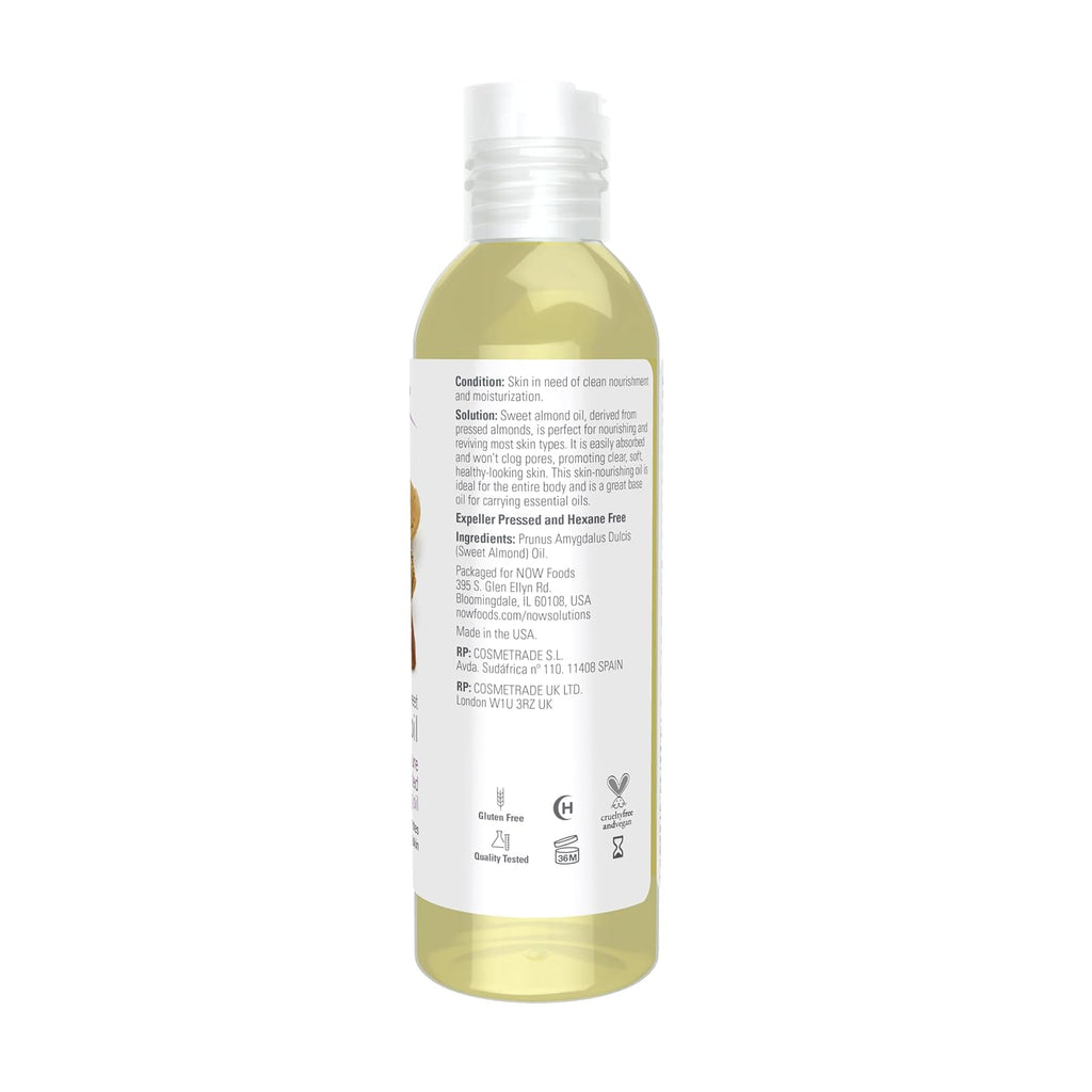 NOW Solutions huile d'amande douce pure 118 ml